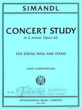 Concert Study in E minor, op.66